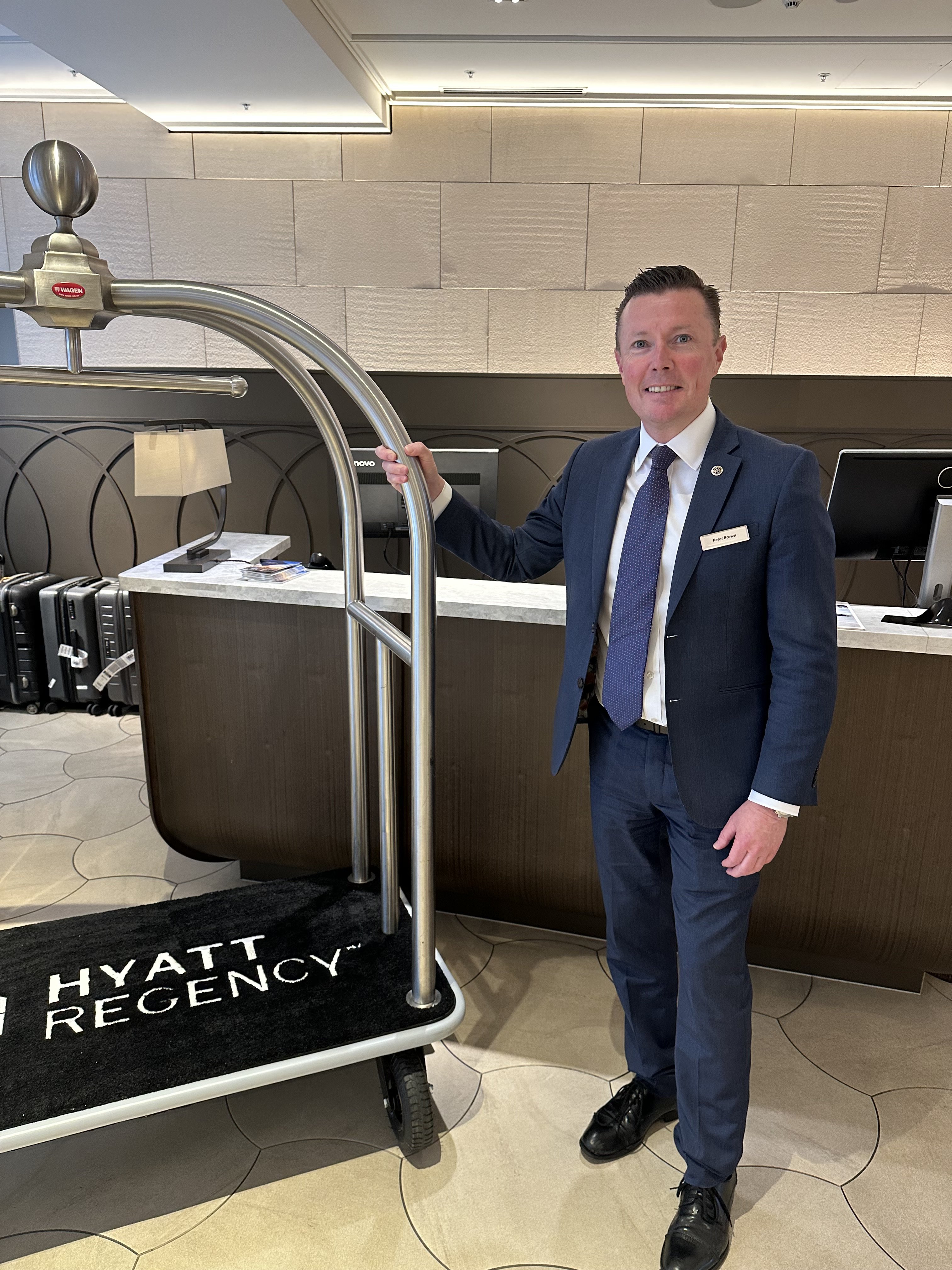 Peter Brown — Chief Concierge, Hyatt Regency Sydney
